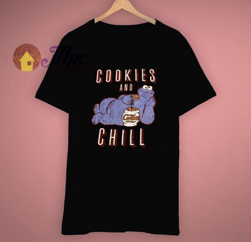 Cookies and Chill Sesame Street T Shirt