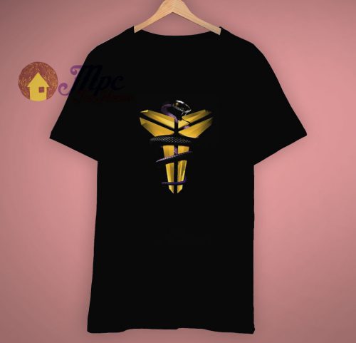 Kobe Black Mamba Snake Lakers T Shirt