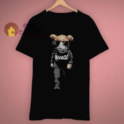 Match Yeezy Black Savage Bear T Shirt