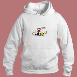 1988 Vintage Looney Tunes Lets Do Lunch Aesthetic Hoodie Style
