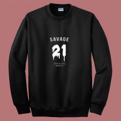 21 Savage 15 80s Sweatshirt