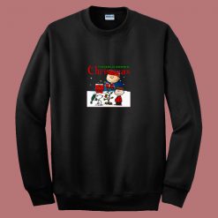 A Charlie Brown Christmas Movie 80s Sweatshirt