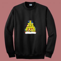 Tweety Christmas Tree Xmas 80s Sweatshirt