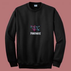 Two Bunny Fortnite Game Bunny Cute Players 80s Sweatshirt
