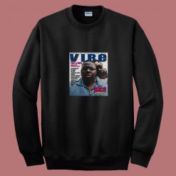 Vibe Cover Notorious Big And Diddy 80s Sweatshirt