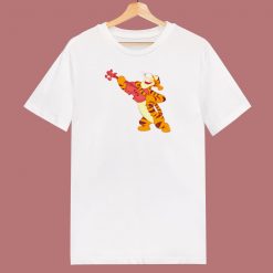 Winnie The Pooh Tigger Design For Holidays 80s T Shirt