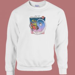 Wall E Fly Eve 80s Sweatshirt