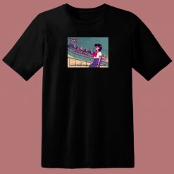 Sailor Moon I Want To Travel 80s T Shirt
