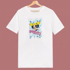 The Powerpuff Girls Bubbles 80s T Shirt
