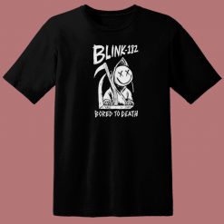 Blink 182 Bored To Death 80s T Shirt