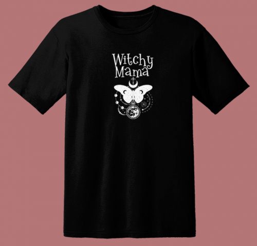 Witchy Mama Butterfly 80s T Shirt