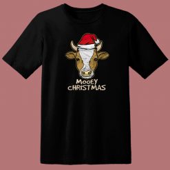 Christmas Mooey 80s T Shirt