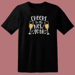 Cheers To The New Year 80s T Shirt