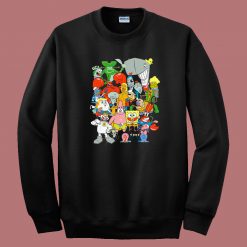 Rugrats SpongeBob Squarepants 80s Sweatshirt
