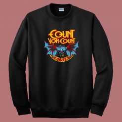The Count Batman Funny 80s Sweatshirt