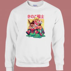 The Mushroom Warrior 80s Sweatshirt
