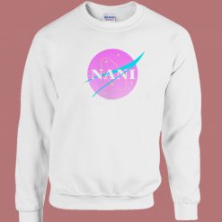 Vaporwave Japanese Nani Pastel 80s Sweatshirt