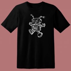 Robotics Retro Science Toy 80s T Shirt Style