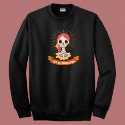 The Girl Skeleton 80s Sweatshirt