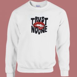 Trust No One Lips 80s Sweatshirt