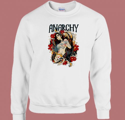 Anarchy Gotchic Graphic 80s Sweatshirt