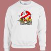 Awsome Homer Busters Simpsons 80s Sweatshirt