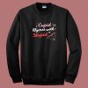 Cupid Rhymes With Stupid 80s Sweatshirt