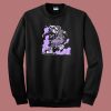 Purple Energy Anime 80s Sweatshirt