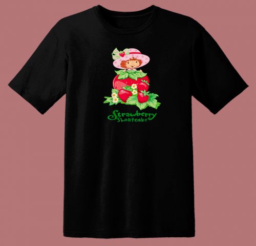 Retro Strawberry Shortcakes 80s T Shirt Style