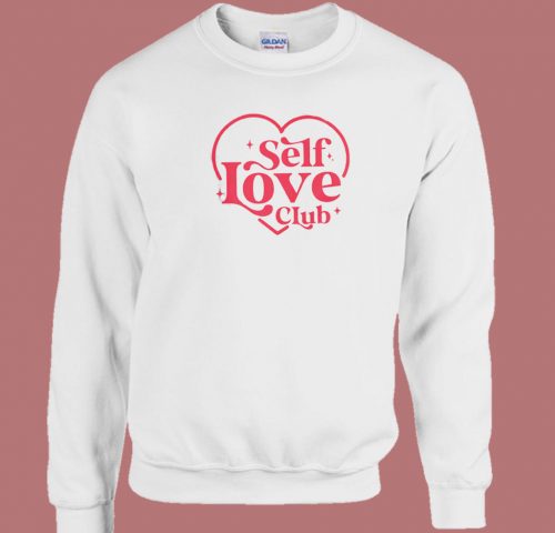 Self Love Club Valentine Day 80s Sweatshirt