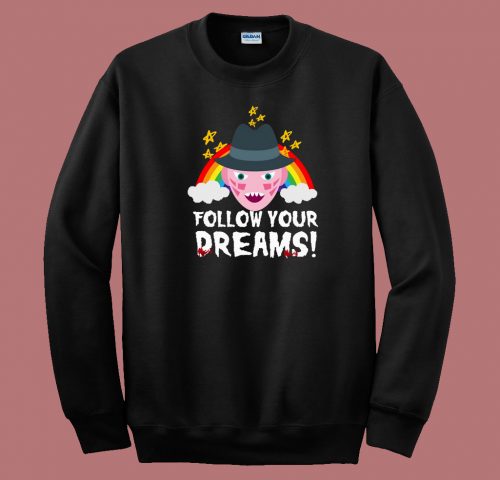 Top Follow Your Dreams 80s Sweatshirt