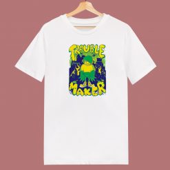 Trouble Maker Graphic 80s T Shirt Style