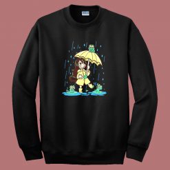 Tsuyu Asui Frog Girl 80s Sweatshirt