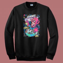 Cosmic Crunch Cereal 80s Sweatshirt