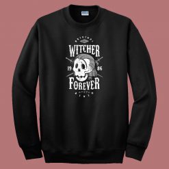 Witcher Forever Skull 80s Sweatshirt