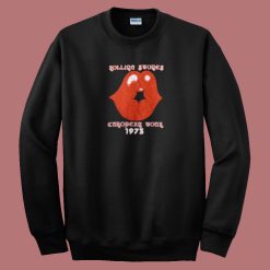 1973 Rolling Stones European Tour 80s Sweatshirt