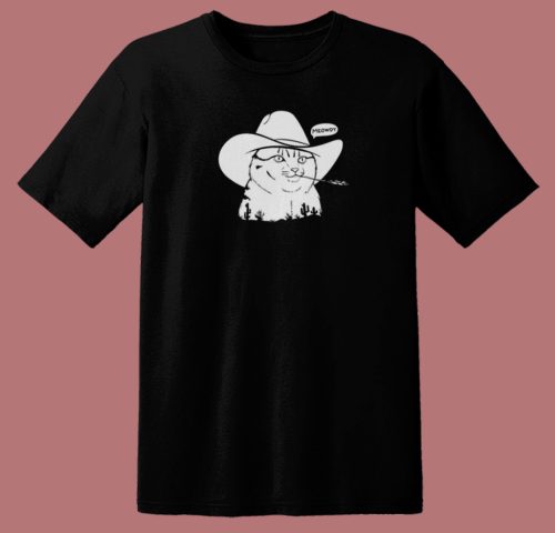Cowboy Cat Meowdy T Shirt Style On Sale