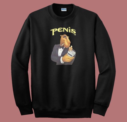 Joe Camel Cigarette Penis Meme Sweatshirt On Sale
