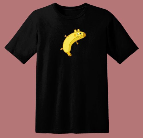 Peppa Pig Banana T Shirt Style On Sale