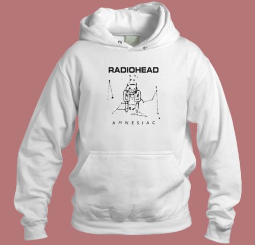 Radiohead Amnesiac Hoodie Style On Sale
