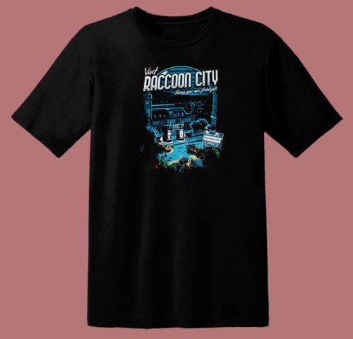 Visit Raccoon City T Shirt Style On Sale