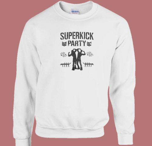 Young Bucks Superkick Party Sweatshirt On Sale