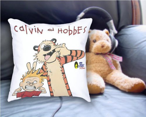 Cute Calvin Hobbes Pillow Cover