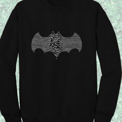 Batman Joy Division Waves Style Crewneck Sweatshirt