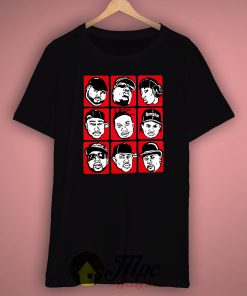 Classic Hiphop Legend Collage Wutang,Big Notorious, Tupac Unisex Premium T shirt Size S,M,L,XL,2XL