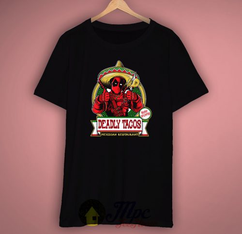 Deadpool Tacos Unisex Premium T shirt Size S,M,L,XL,2XL