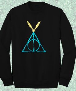 Deathly Hallows Harry Potter Symbol Crewneck Sweatshirt