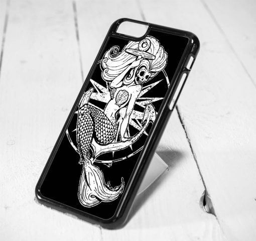 Disney Little Mermaid Skelleton Protective iPhone 6 Case, iPhone 5s Case, iPhone 5c Case, Samsung S6 Case, and Samsung S5 Case