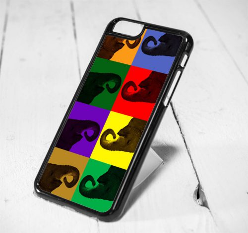 Elephant Pop Art Protective iPhone 6 Case, iPhone 5s Case, iPhone 5c Case, Samsung S6 Case, and Samsung S5 Case