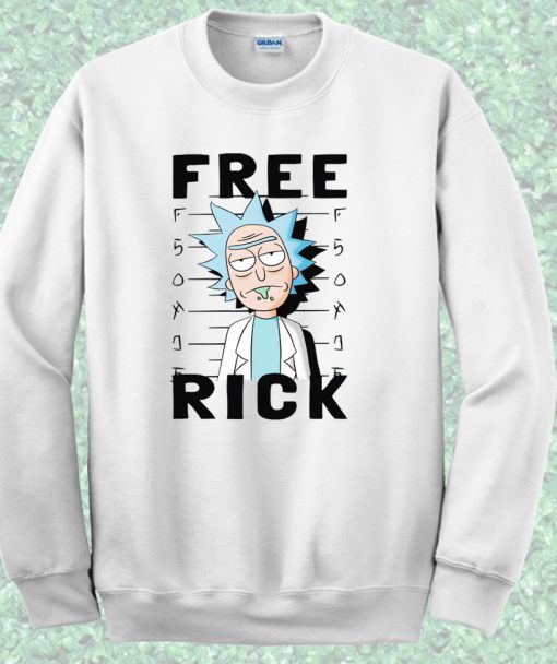 Rick Morty Free Karl Crewneck Parody Sweatshirt